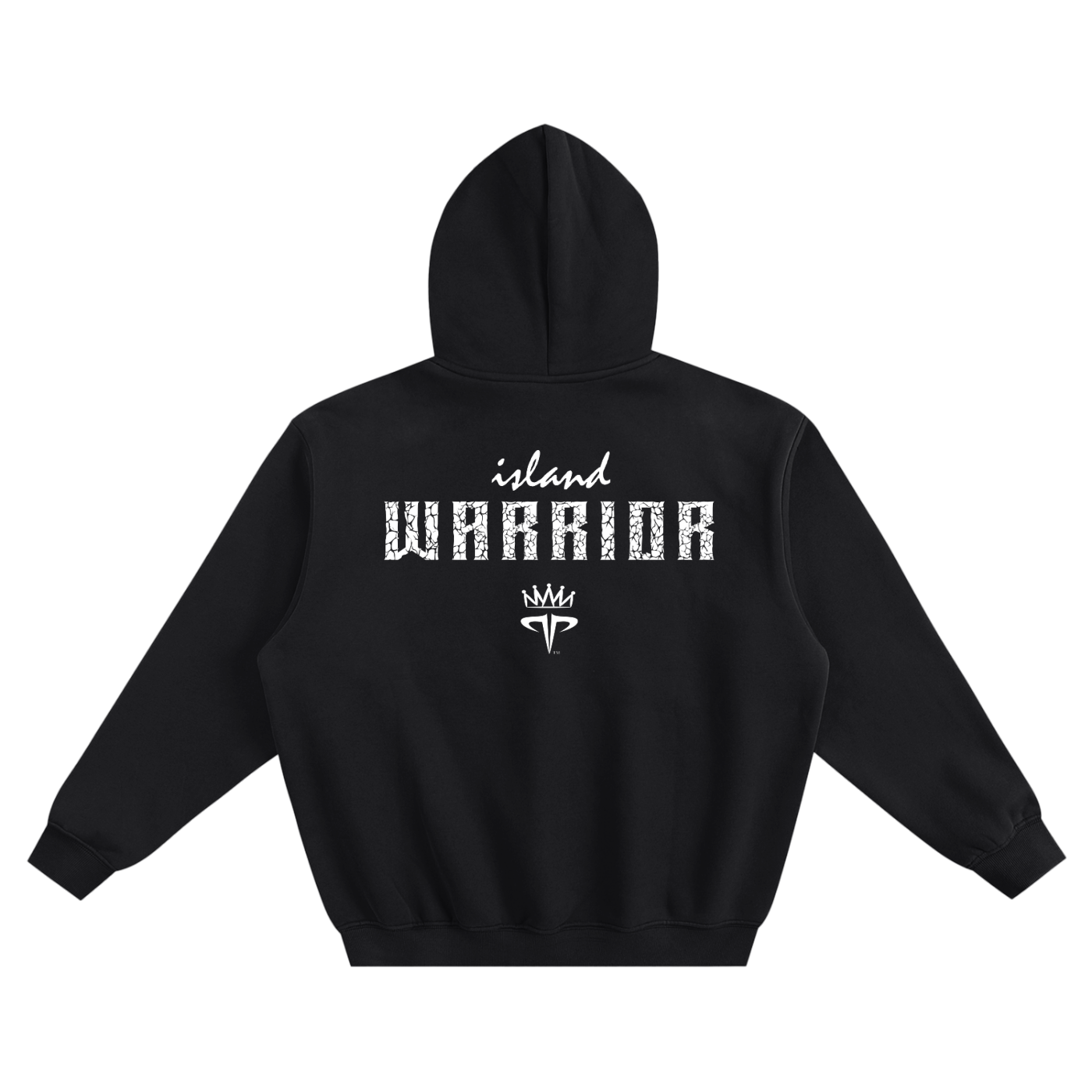 island Warrior Fleeced Boxy Hoodie