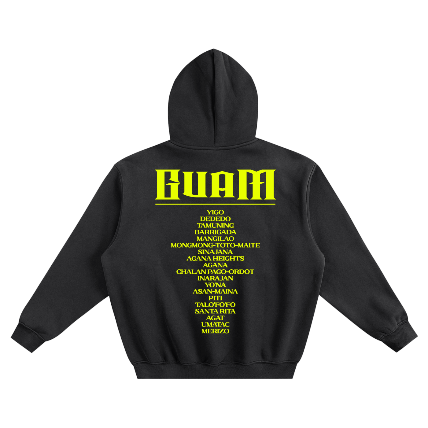 GU Fleeced Boxy Hoodie
