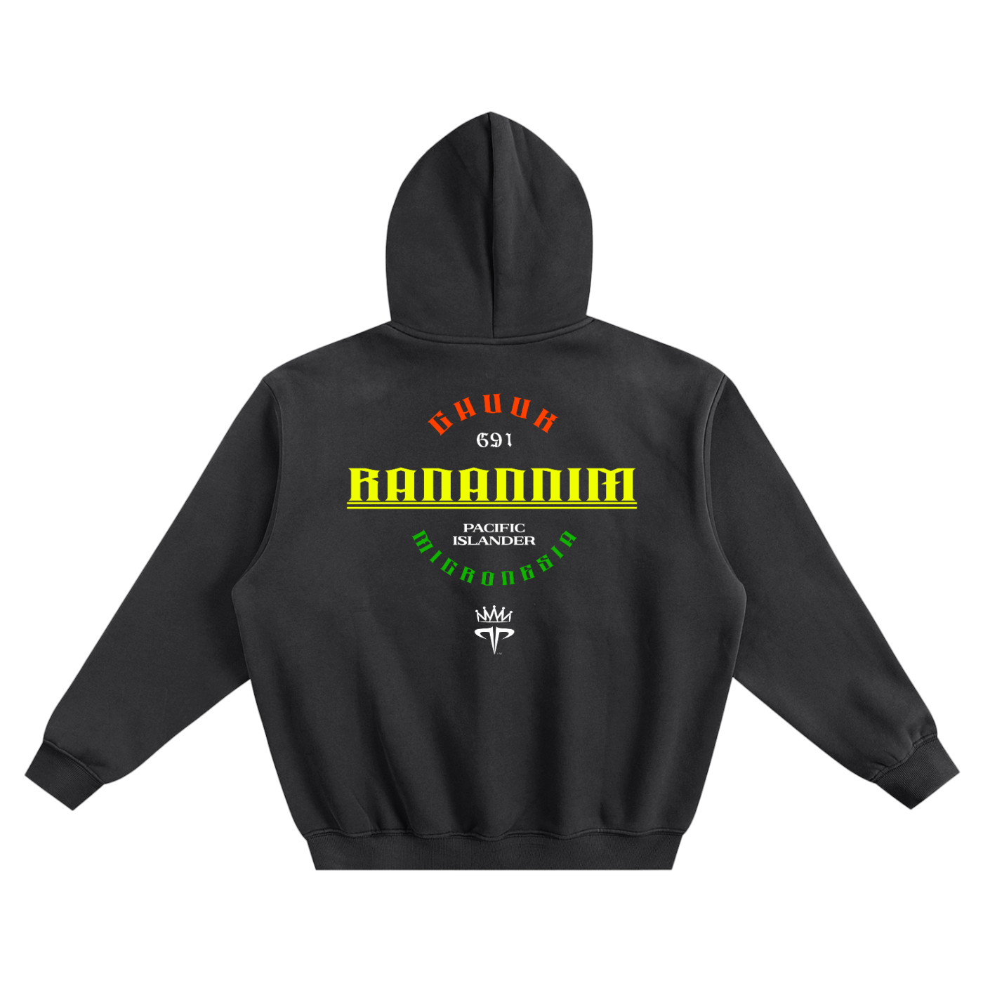 Ranannim Fleeced Boxy Hoodie