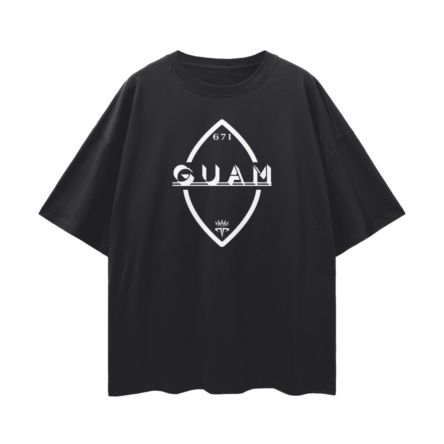 Guam | Oversized | Deep Drop Shoulder | Tee 190 GSM