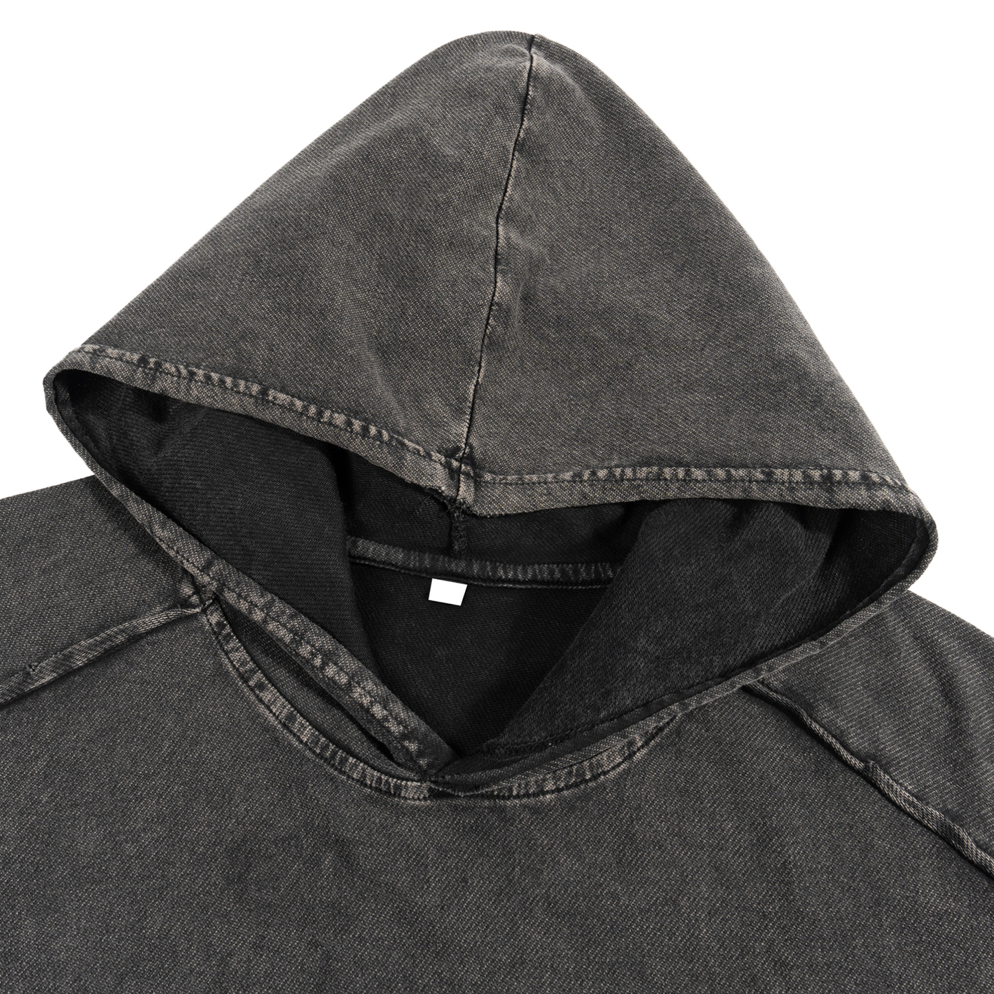 The Sophisticated | Snow Wash | Boxy | Hooded | Tank | 240 GSM