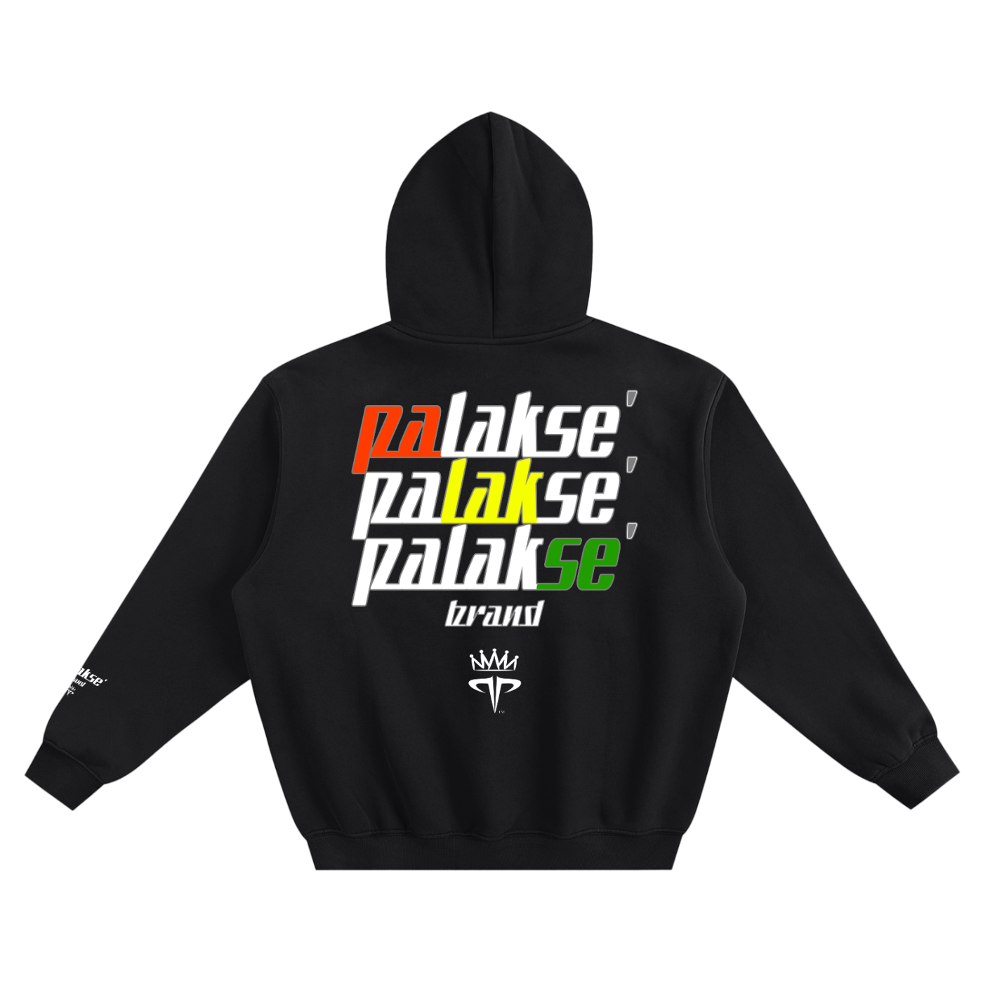 Palakse' Fleeced Boxy Hoodie