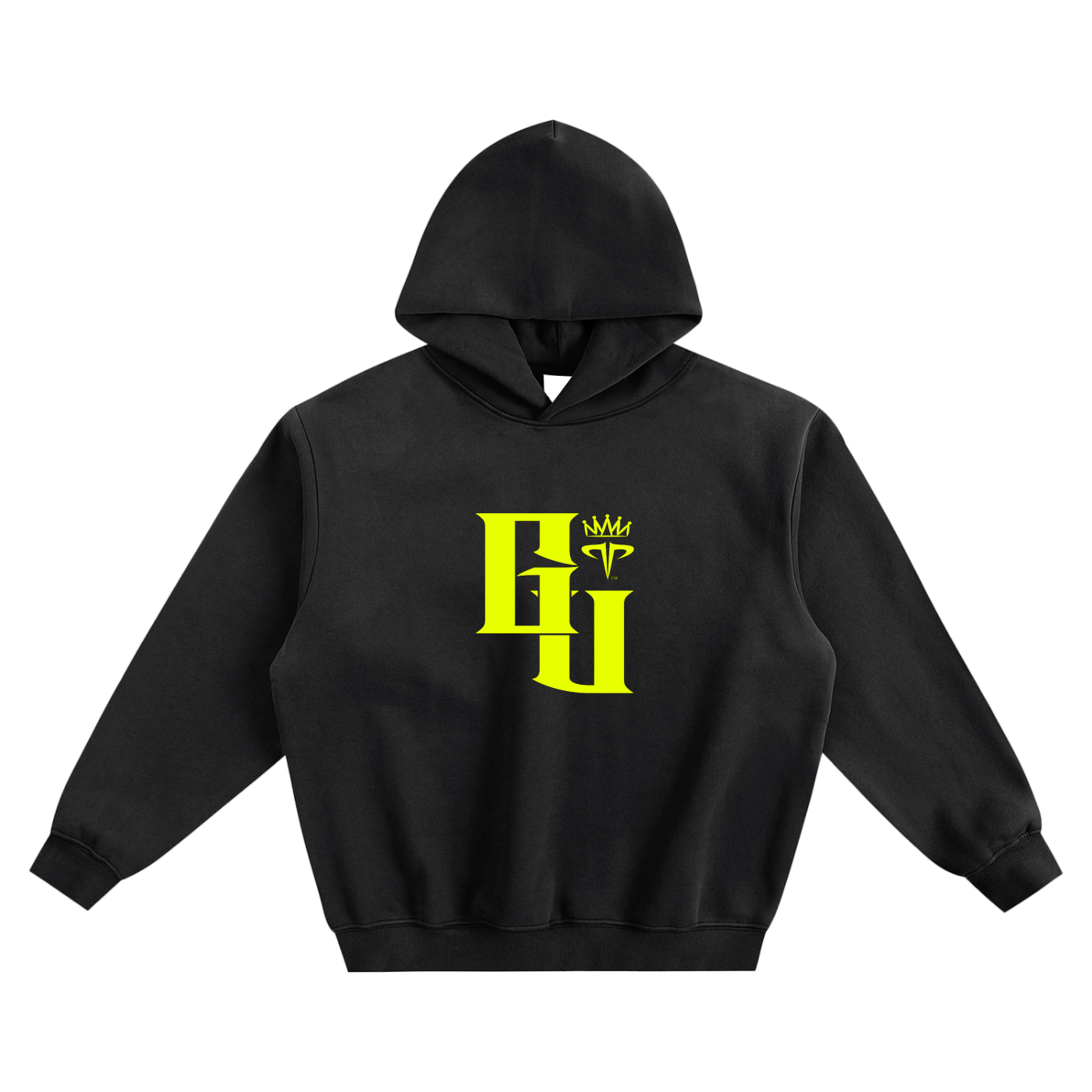 GU Fleeced Boxy Hoodie