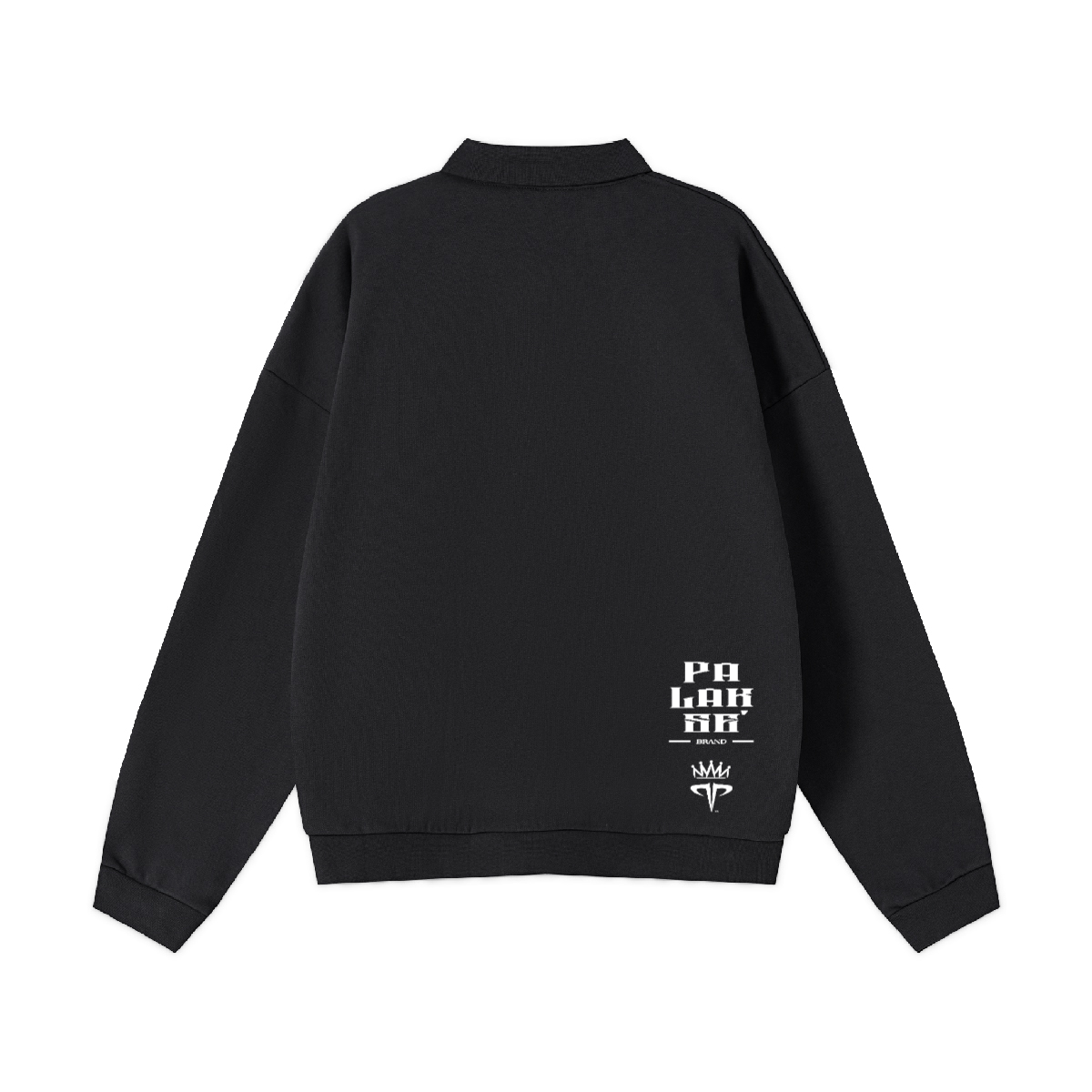 Men’s Half-Placket Polo Collar Sweatshirt