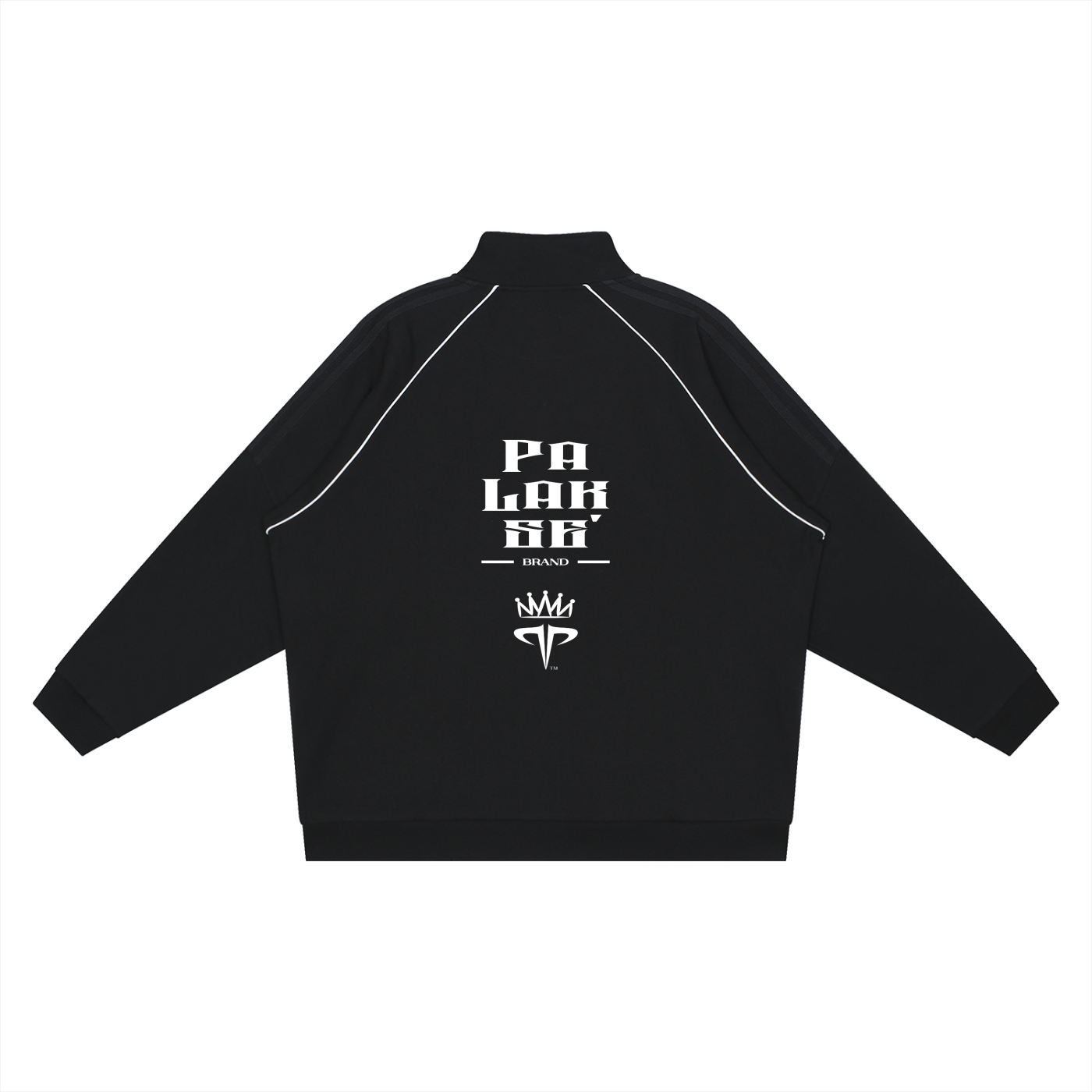 Palakse' Reflection Striped Raglan Sleeve Jacket
