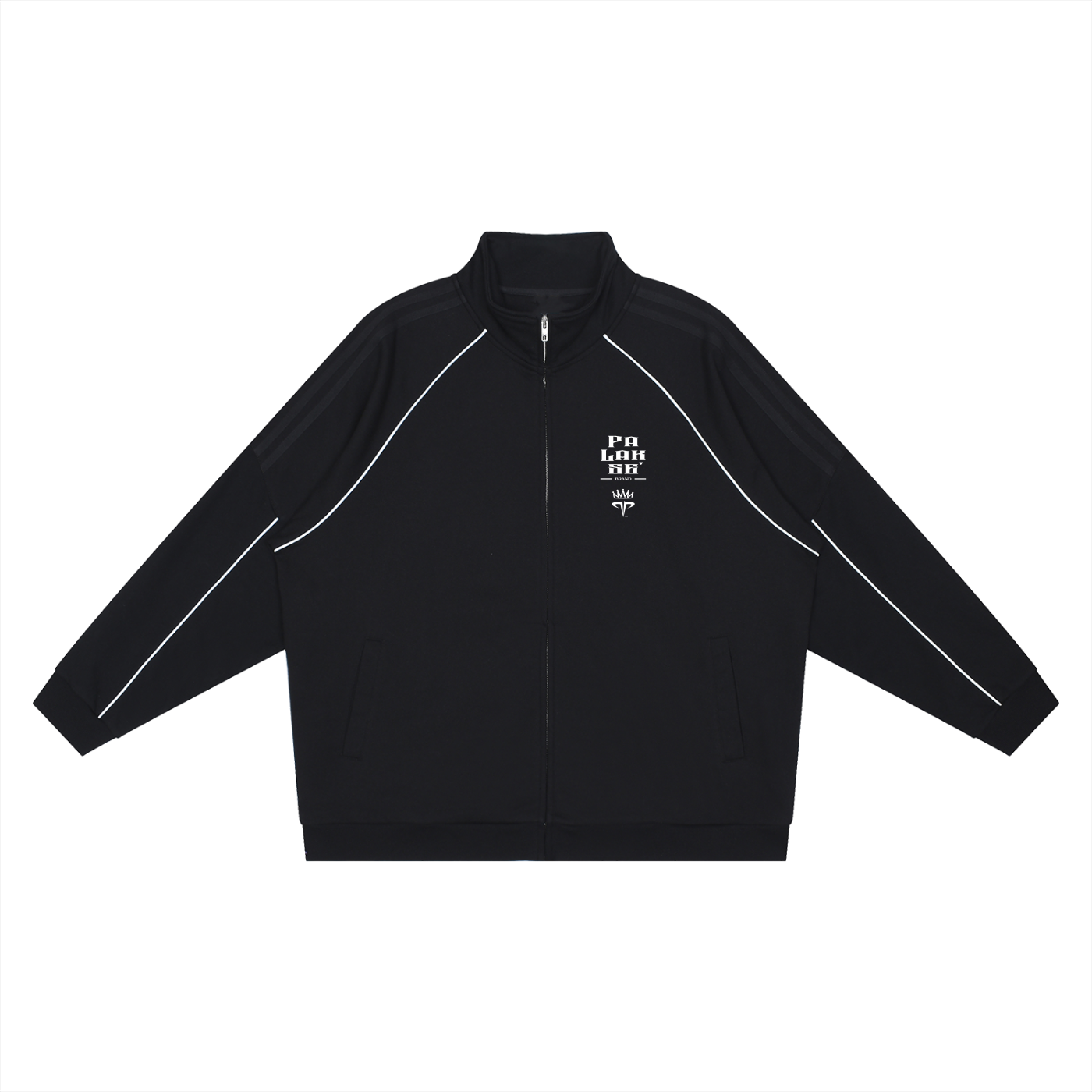 Palakse' Reflection Striped Raglan Sleeve Jacket