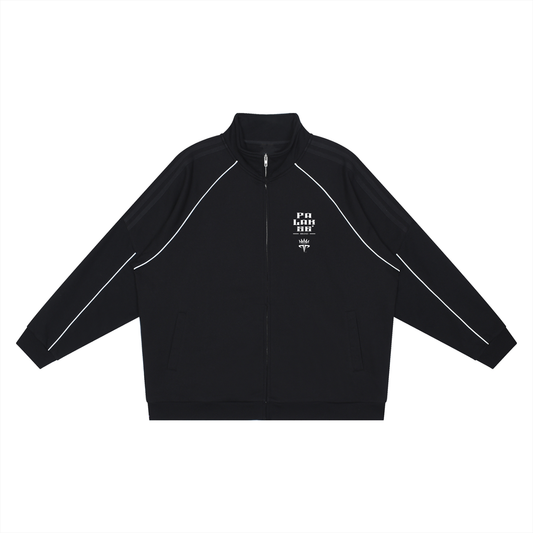 Palakse' Reflection Striped Raglan Sleeve Jacket