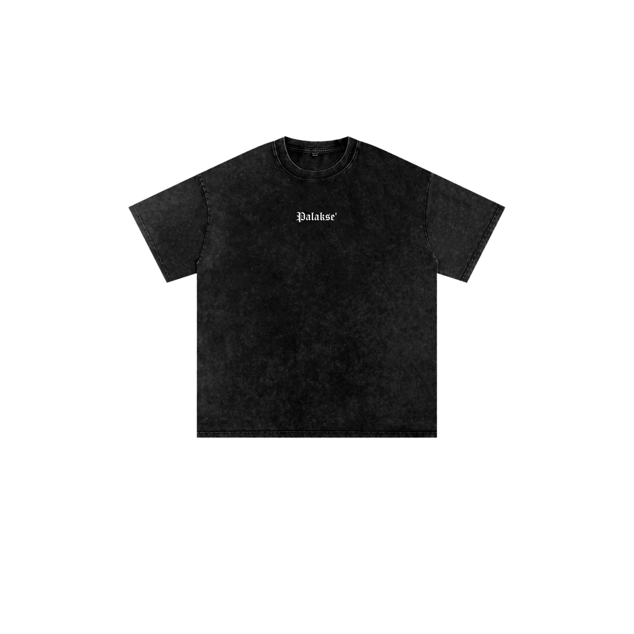 Bamboo Snow Washed Oversized Cotton Tee