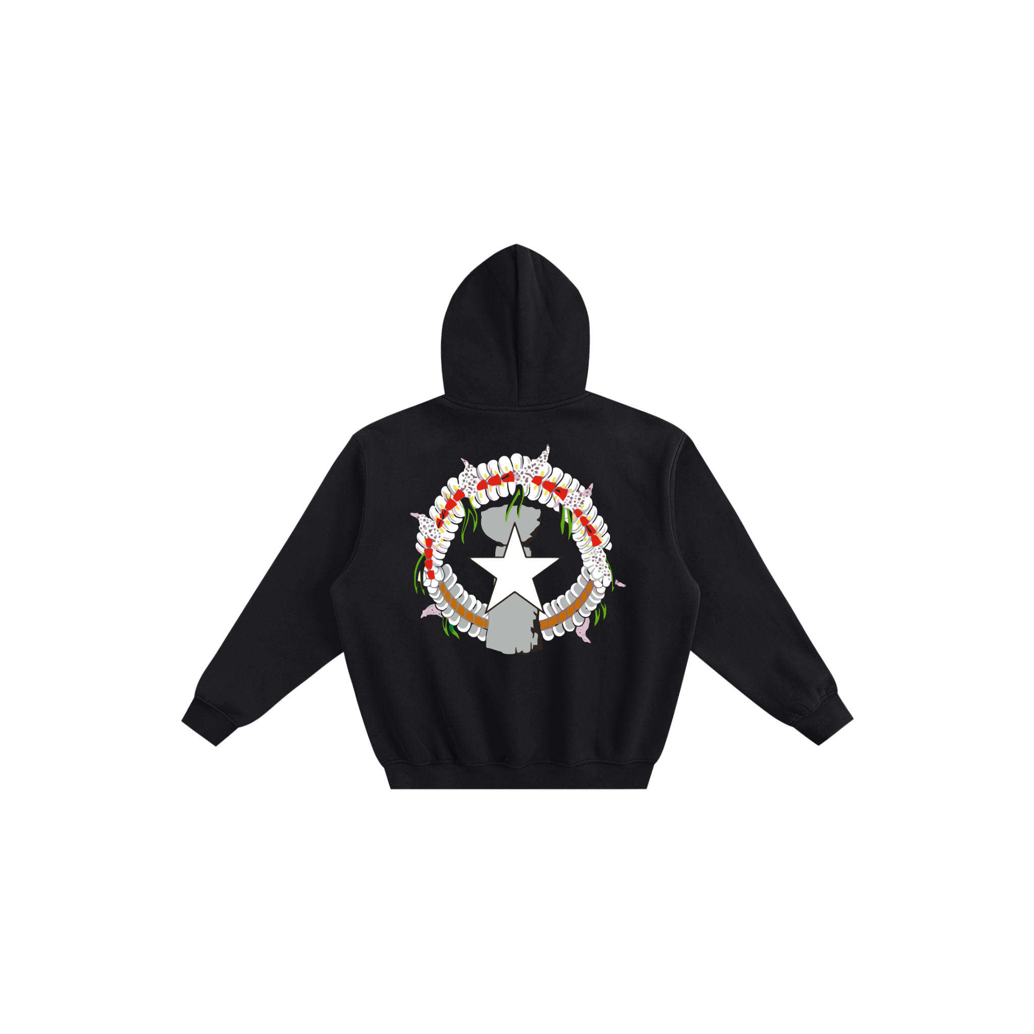 C.N.M.I Fleeced Boxy Hoodie