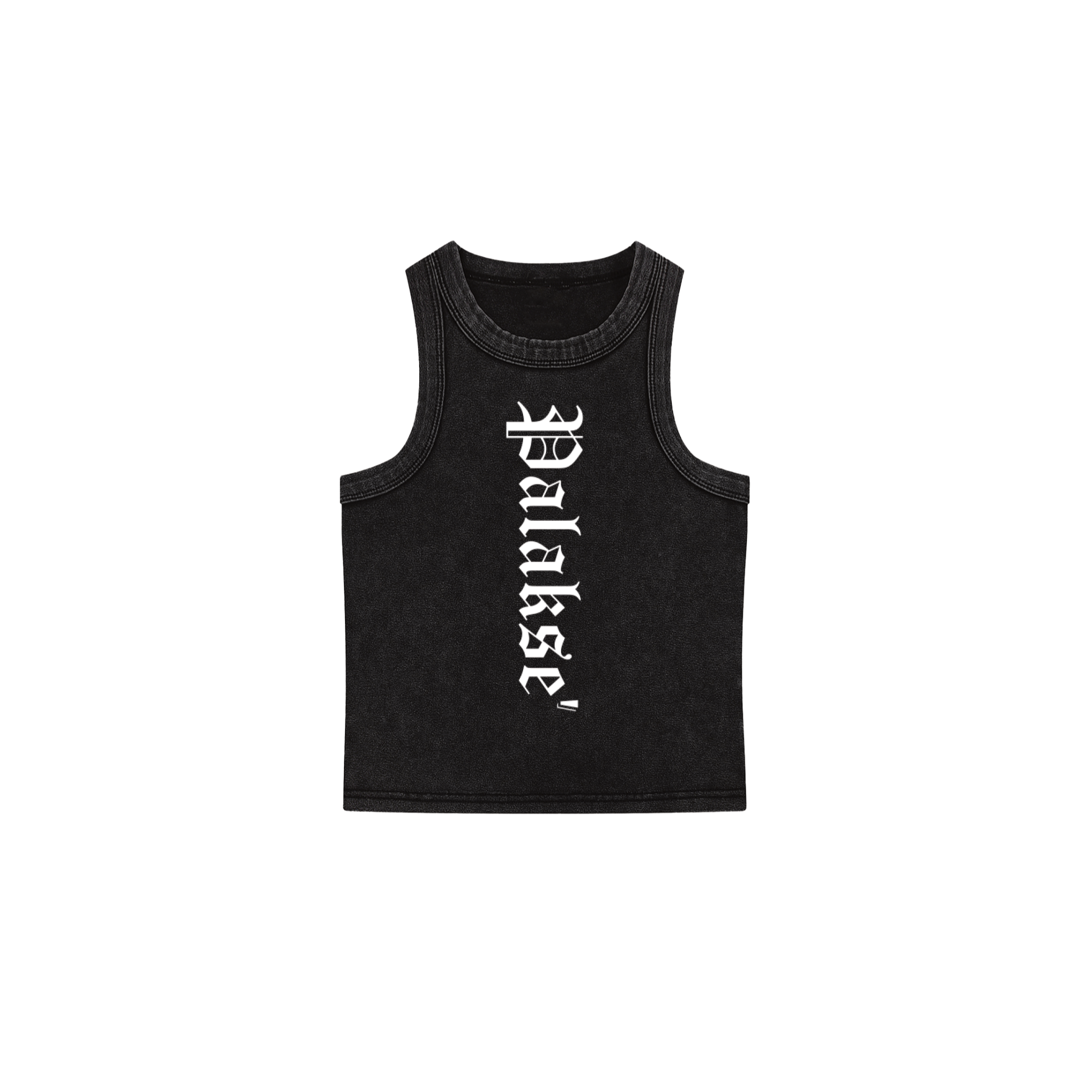 GU 2 Snow Washed Tank Top