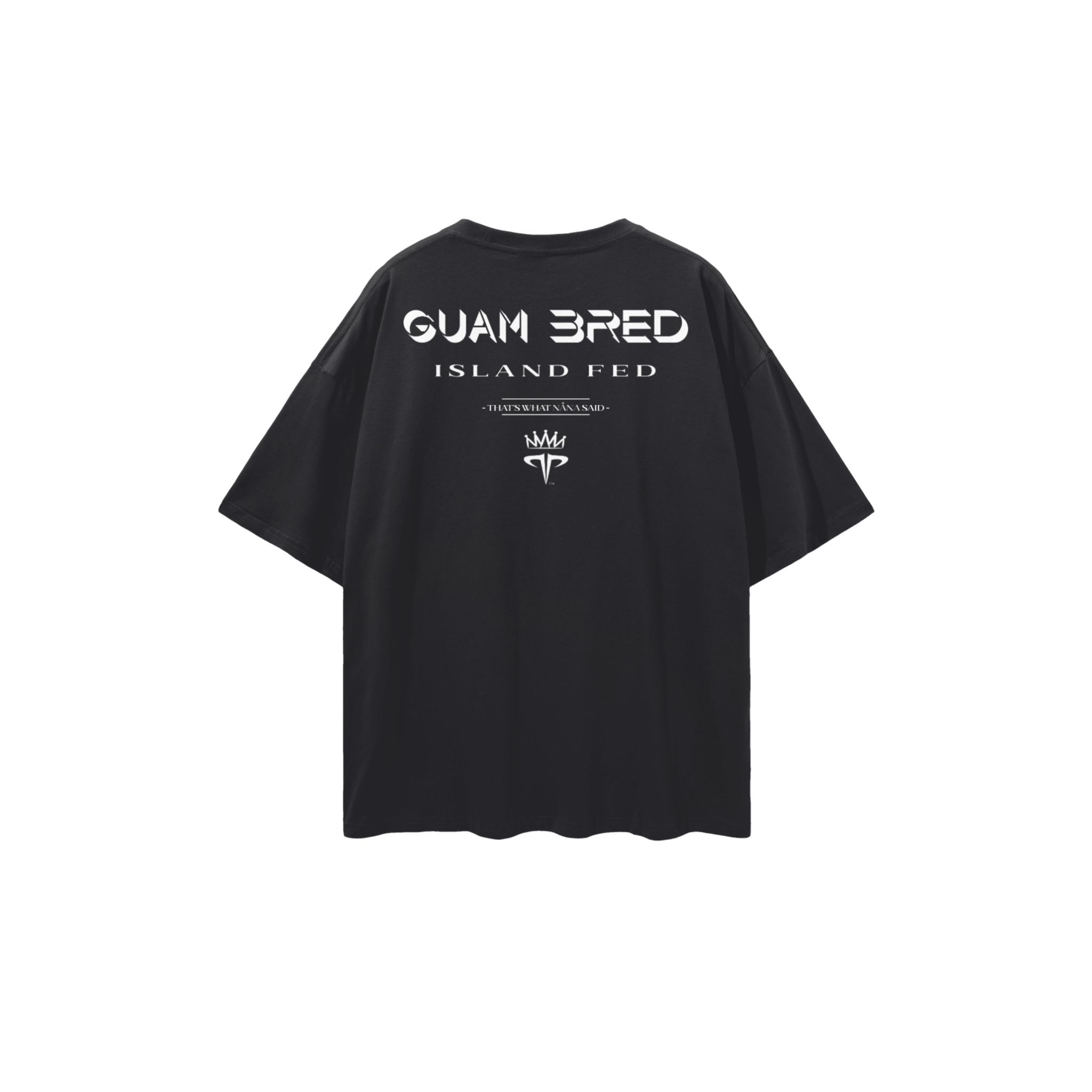 Guam Oversized Deep Drop Shoulder Tee