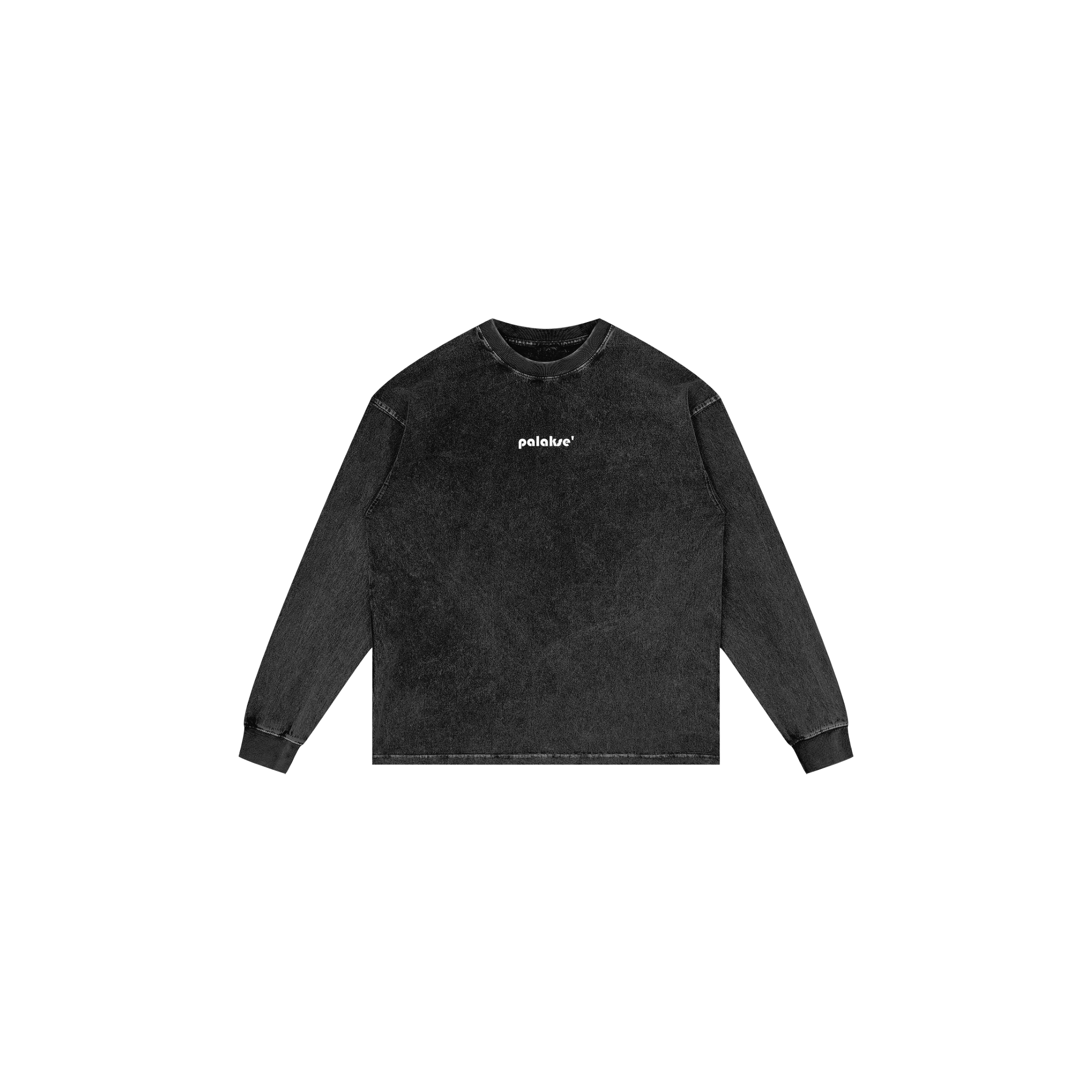 Hafa Adai Acid Wash Oversize Long Sleeve Tee