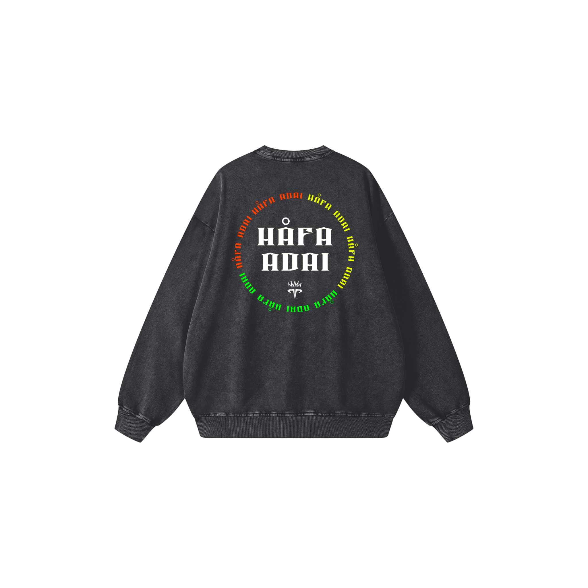 Hafa Adai Rasta Snow Washed Sweatshirt