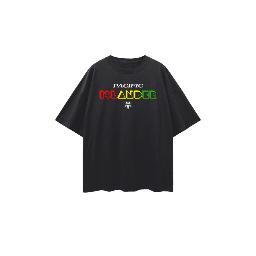 Pacific Islander Rasta Oversized Tee