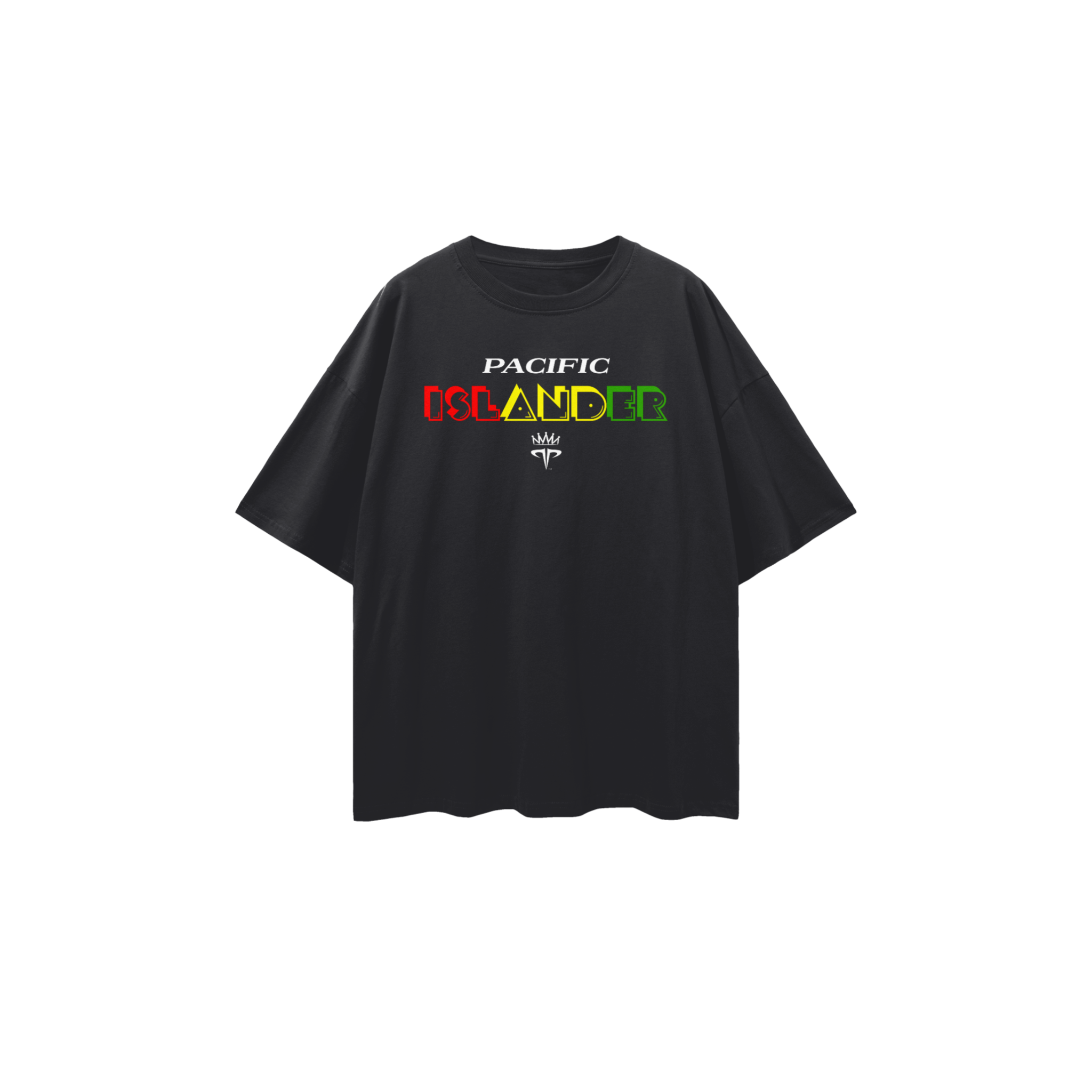 Pacific Islander Rasta Oversized Tee