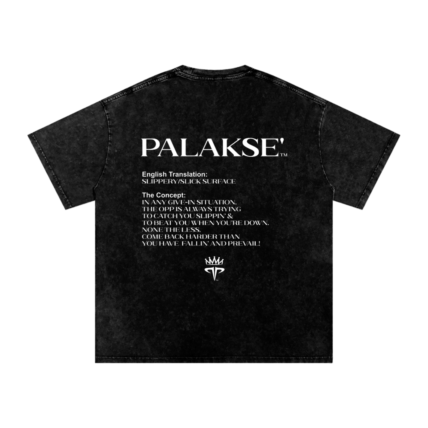 The Concept Tee | Acid Wash | 250 GSM