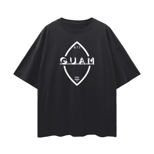 Guam | Oversized | Deep Drop Shoulder | Tee 190 GSM