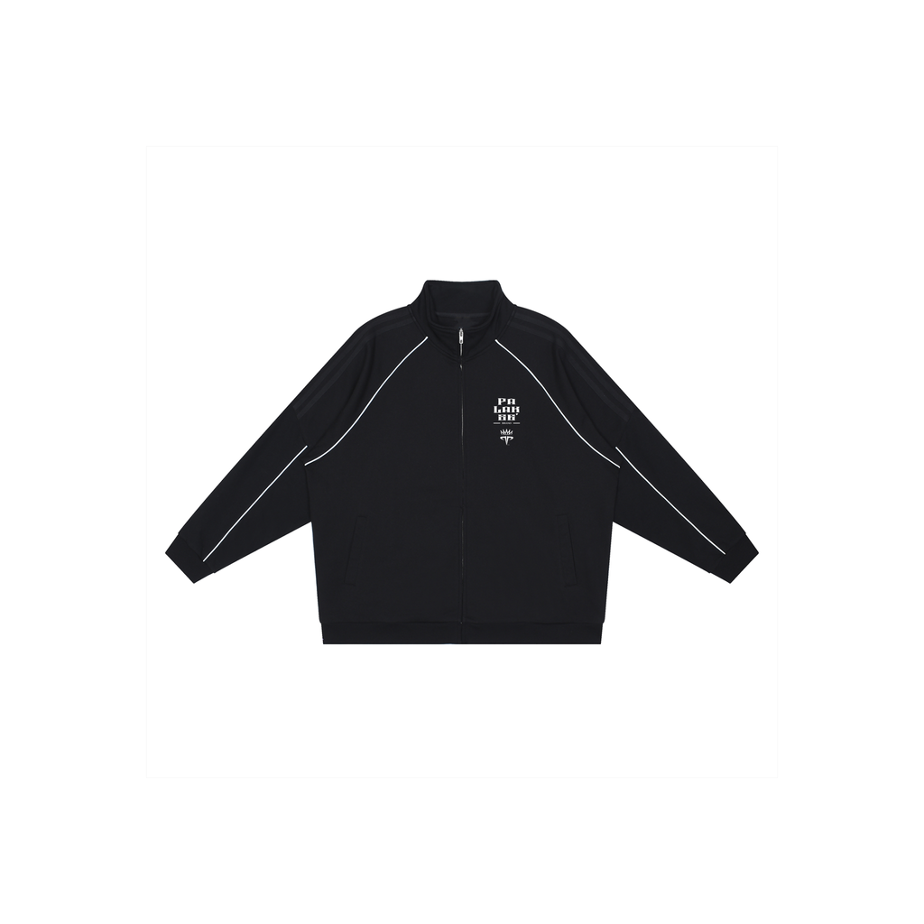 Palakse' Reflection Striped Raglan Sleeve Jacket