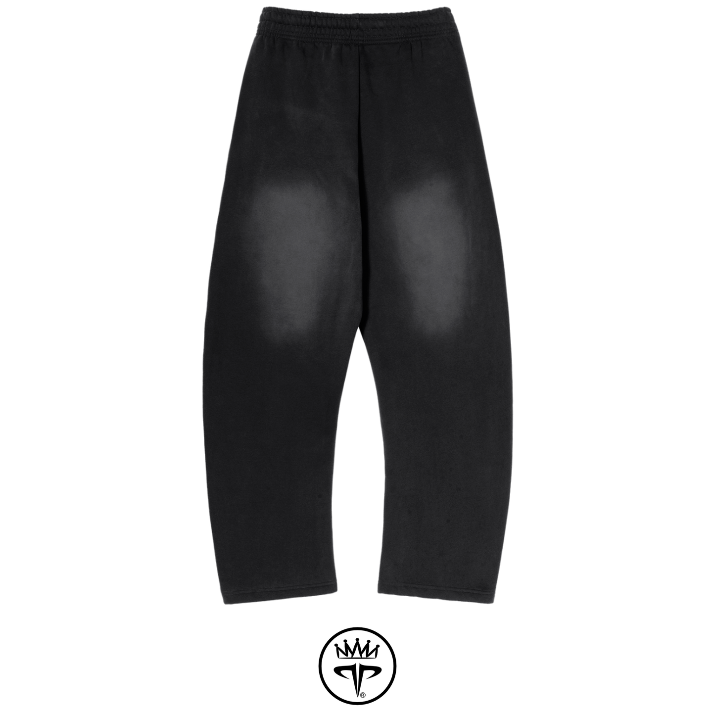 Palakse' Curved Blade Sweatpants - White