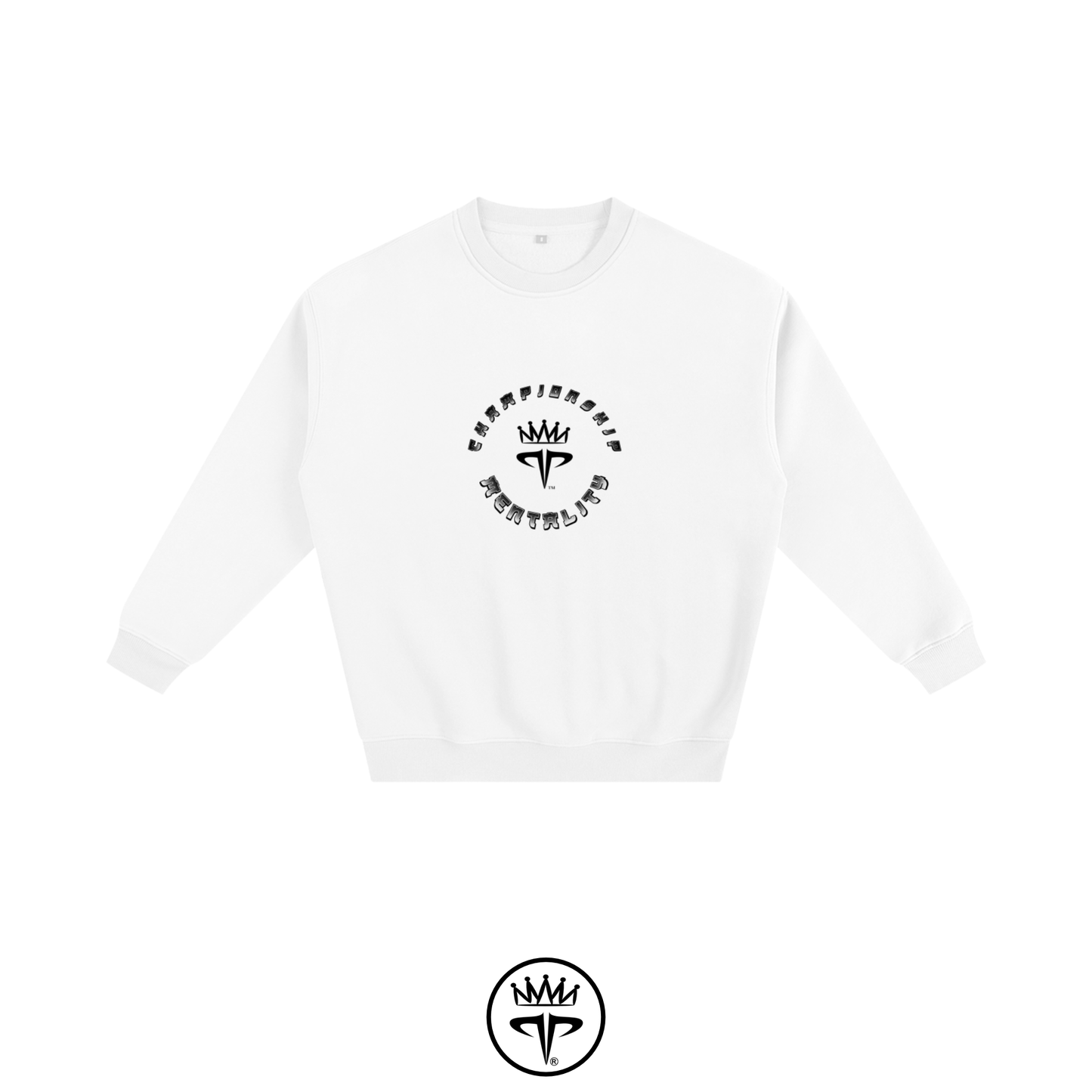 Palakse' Fleeced Sweatshirt - Black