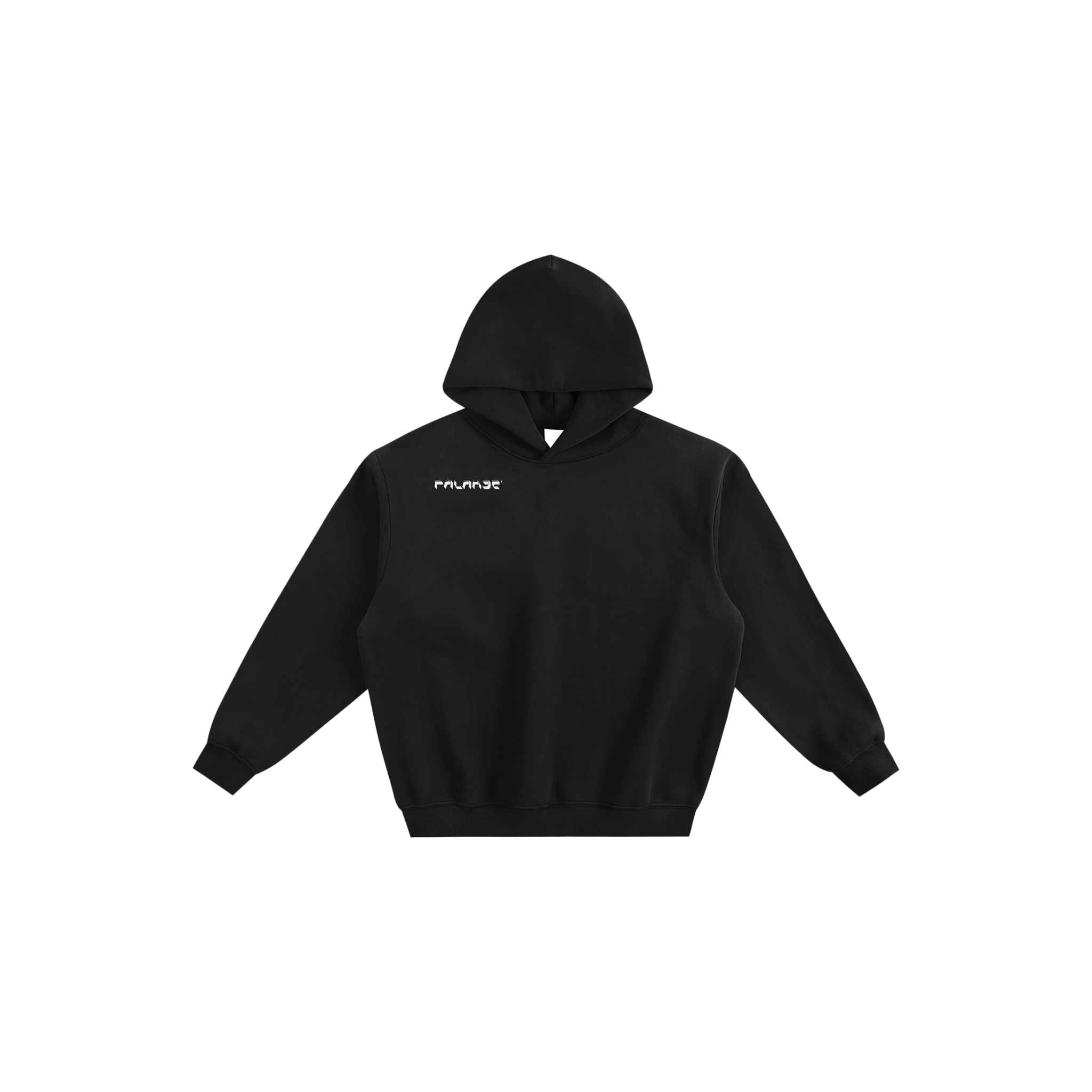 Platinum Plumeria Boxy Hoodie