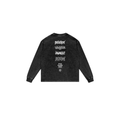 Statement Acid Wash Oversize Long Sleeve Tee