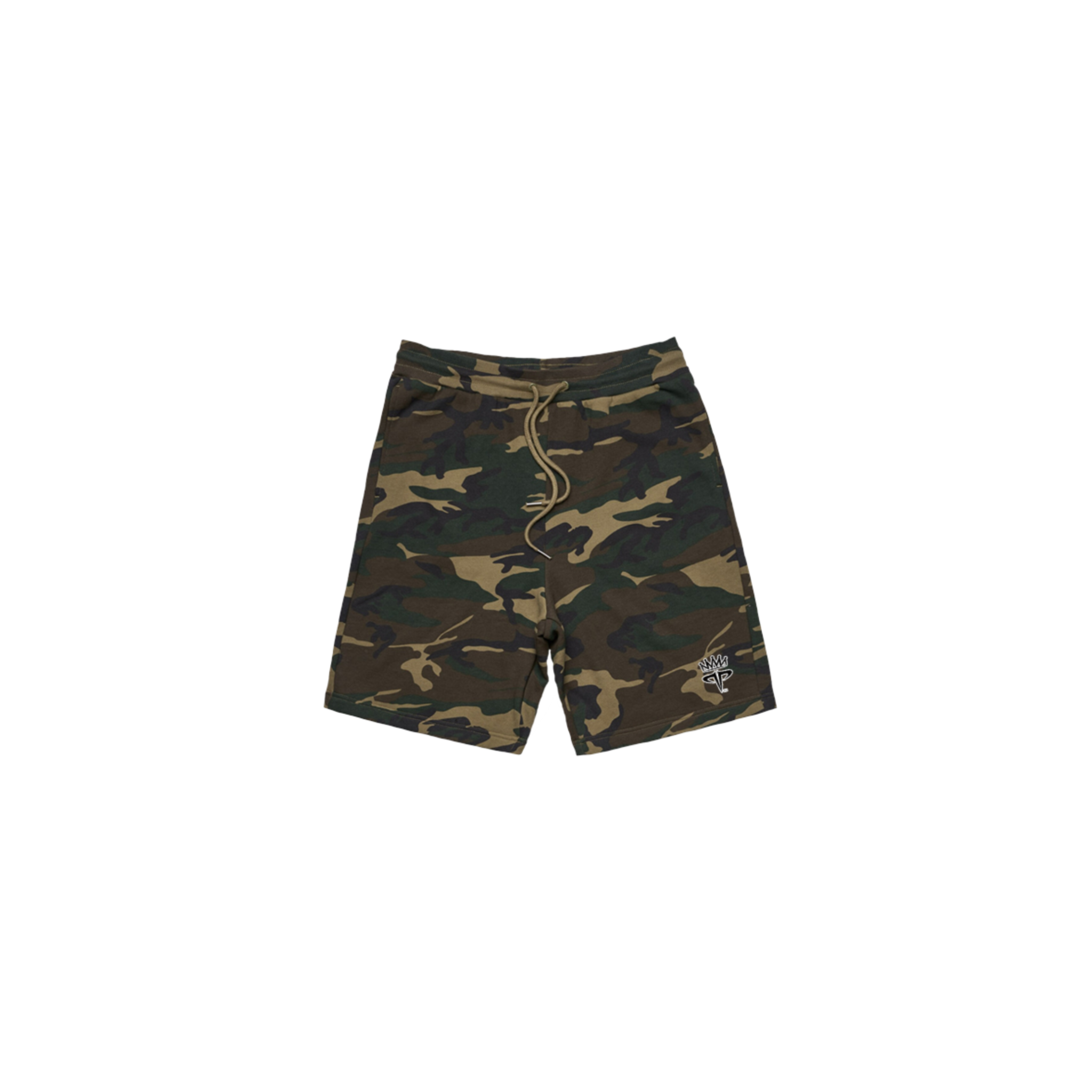The Warrior | Camo | Premium | Embroidered | Shorts
