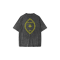 Tribal Heavyweight Snow Washed Tee - Yellow