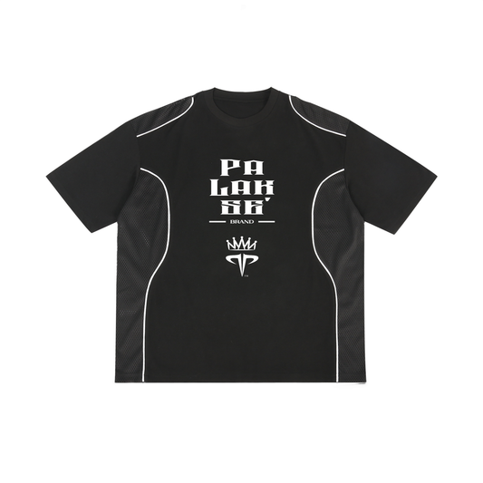 Maolek Contrast Piped Panel Tee